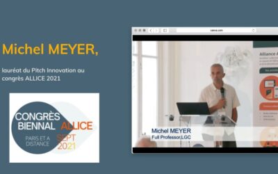 Interview de Michel MEYER, lauréat du Pitch Innovation au congrès ALLICE 2021
